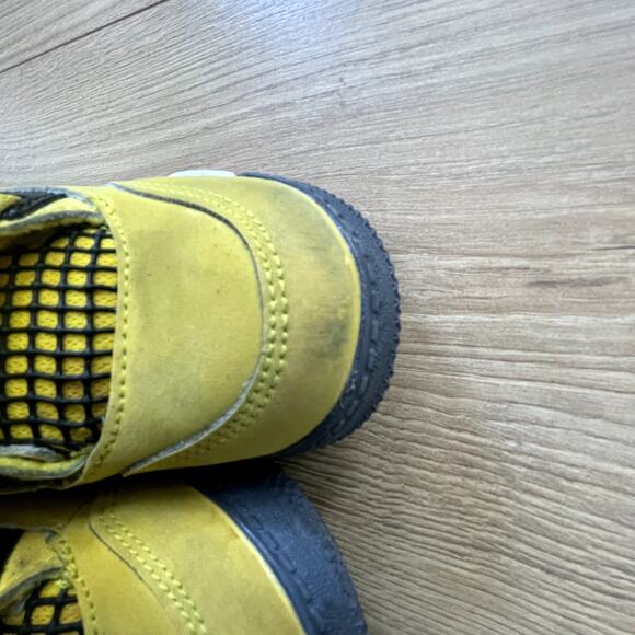Air Jordan 4 Yellow Color, Baby/Toddler Sneakers Size 9C - Picture 7 of 16